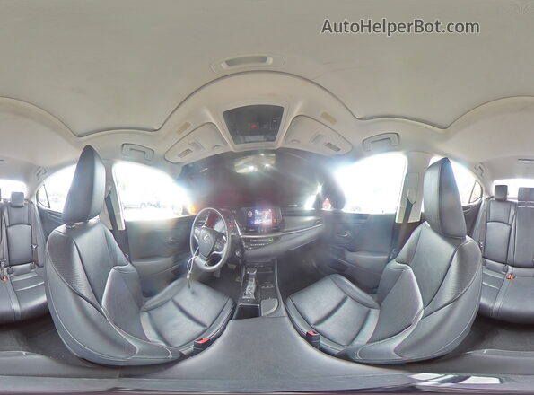 58ACZ1B14LU058709 2020 LEXUS ES Черный Панорамный вид салона 360°
