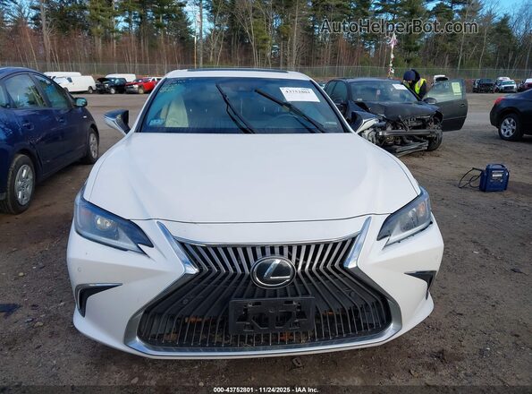 58AD11D10MU002907 2021 LEXUS ES 250 White Widok wnętrza z tyłu