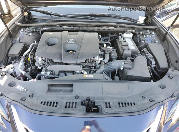 58AD11D10MU007041 2021 LEXUS ES Blue Widok wnętrza z tyłu