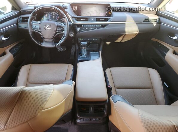 58AD11D10MU007041 2021 LEXUS ES Blue Widok deski rozdzielczej