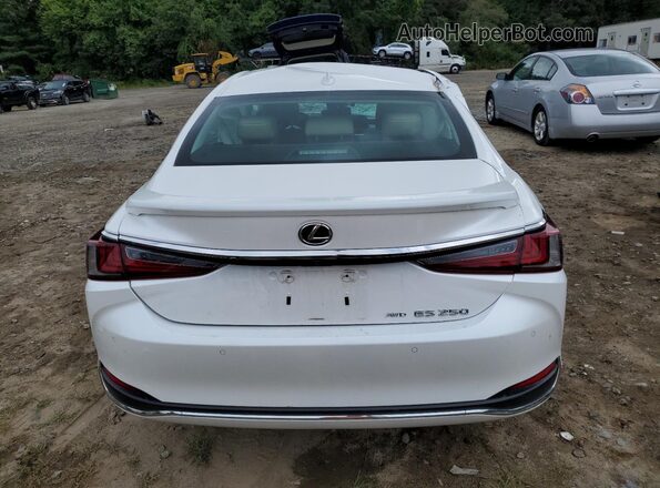58AD11D12MU007395 2021 LEXUS ES White უკანა ხედი