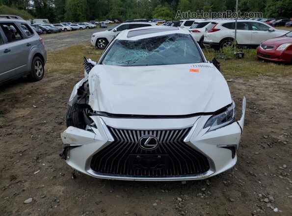58AD11D12MU007395 2021 LEXUS ES White წინა ხედი