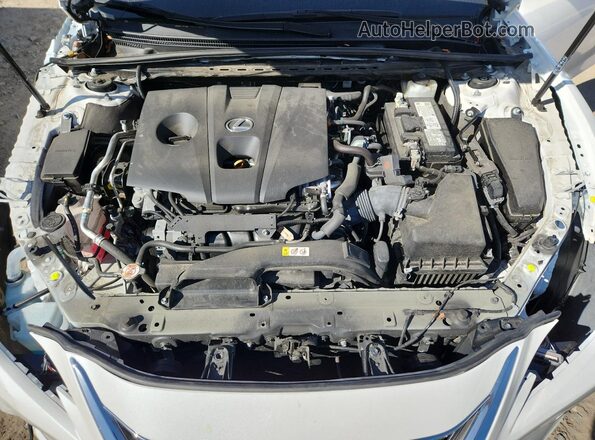 58AD11D13MU006305 2021 LEXUS ES White Vista interior trasera