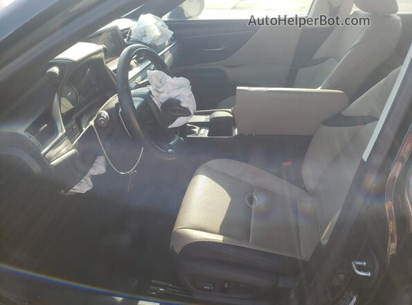 58AD11D14MU003462 2021 LEXUS ES Черный Вид салона спереди