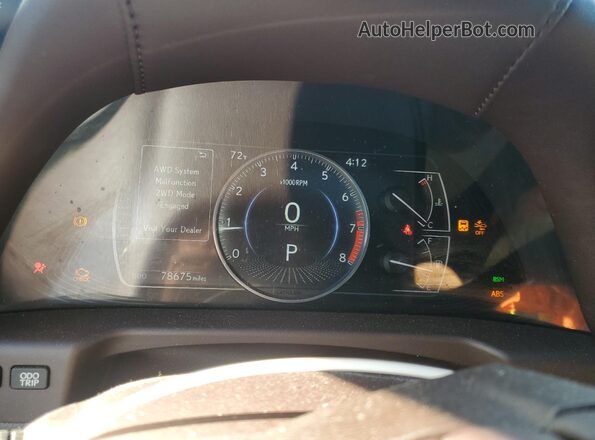 58AD11D14MU005440 2021 LEXUS ES Black ხელსაწყოთა პანელის ხედი