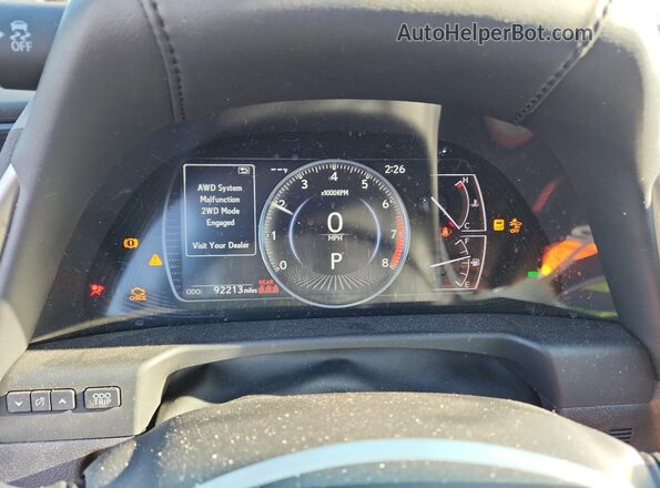 58AD11D16MU008081 2021 LEXUS ES Beige Вид щитка приладів