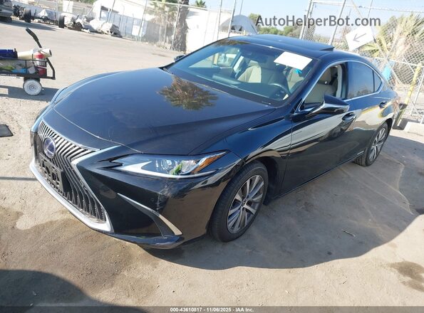 58AD21B13LU004889 2020 LEXUS ES 300H Black Front left