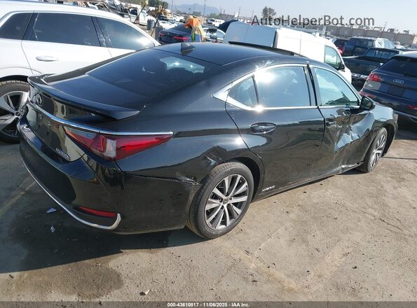 58AD21B13LU004889 2020 LEXUS ES 300H Black Rear right