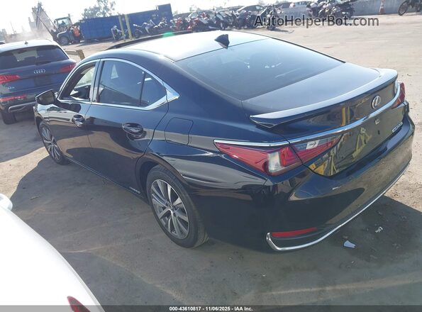 58AD21B13LU004889 2020 LEXUS ES 300H Black Rear left