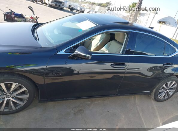 58AD21B13LU004889 2020 LEXUS ES 300H Black Rear interior view