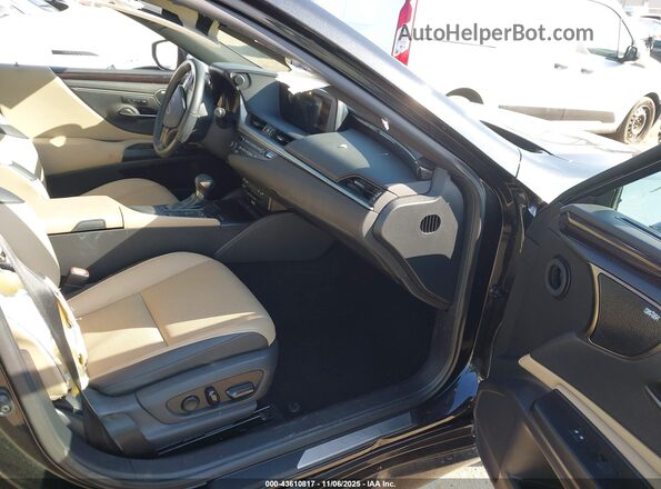 58AD21B13LU004889 2020 LEXUS ES 300H Black Front interior view