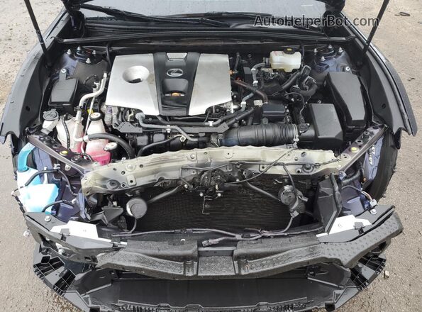 58AD21B15LU008636 2020 LEXUS ES Blue Rear interior view