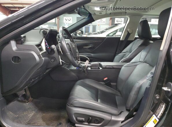 58ADA1C11MU012816 2021 LEXUS ES Black Widok wnętrza z przodu