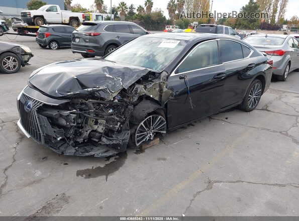 58ADA1C12NU013605 2022 LEXUS ES 300H Black Front left