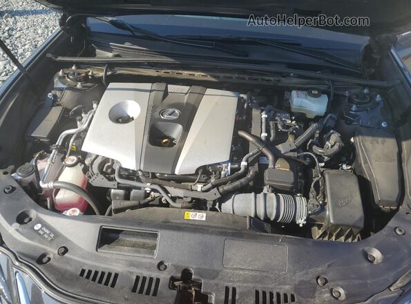 58ADA1C14MU013085 2021 LEXUS ES Black უკანა სალონის ხედი