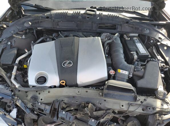 58ADZ1B10LU062163 2020 LEXUS ES Черный Вид задней части салона