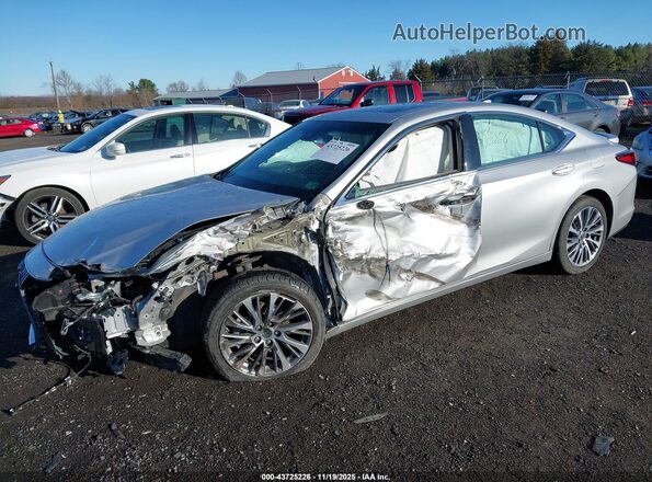 58ADZ1B10LU070859 2020 LEXUS ES 350 Silver Vista tres cuartos delantera izquierda