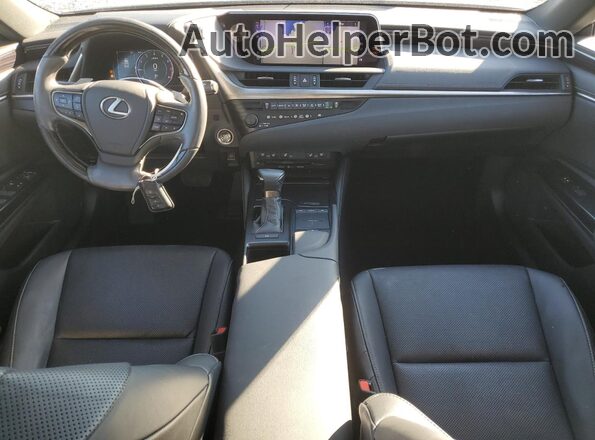 58ADZ1B11LU061510 2020 LEXUS ES Charcoal Вид панелі приладів