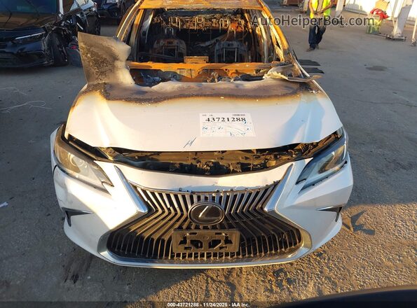 58ADZ1B12MU088281 2021 LEXUS ES 350 White Widok zestawu wskaźników
