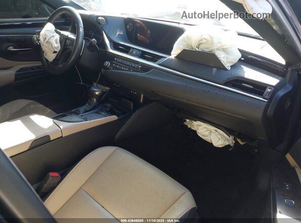 58ADZ1B12MU104835 2021 LEXUS ES 350 Dark Blue Вид салона спереди