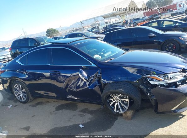 58ADZ1B12MU104835 2021 LEXUS ES 350 Dark Blue Вид задней части салона