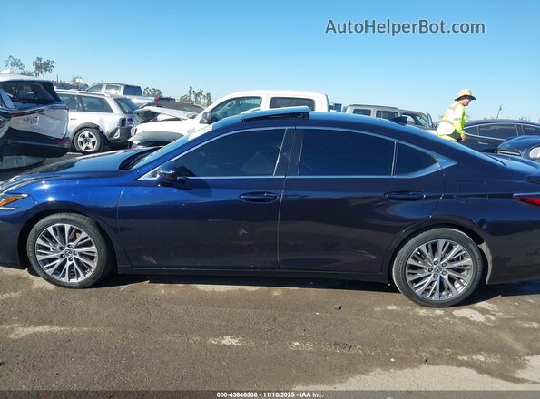 58ADZ1B12MU104835 2021 LEXUS ES 350 Dark Blue Панорамный вид салона 360°