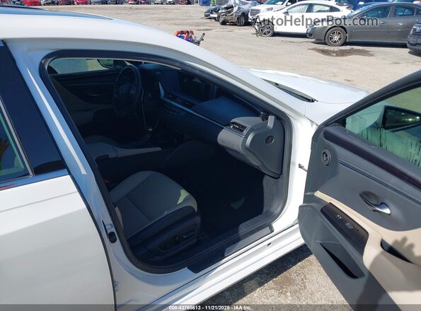 58ADZ1B14LU061257 2020 LEXUS ES 350 White Vista interior delantera