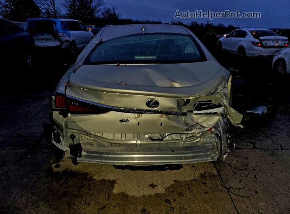 58ADZ1B14LU073229 2020 LEXUS ES Silver Rear view