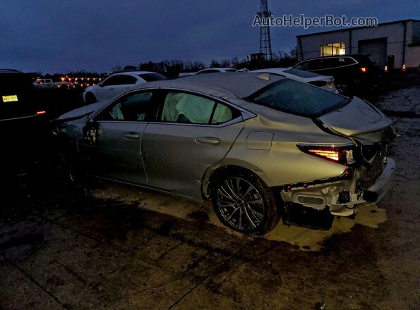 58ADZ1B14LU073229 2020 LEXUS ES Silver Rear left