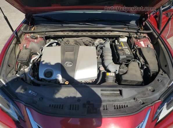 58ADZ1B14MU093773 2021 LEXUS ES Red 