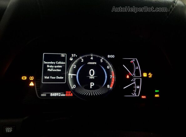 58ADZ1B14MU109860 2021 LEXUS ES Blue Widok zestawu wskaźników