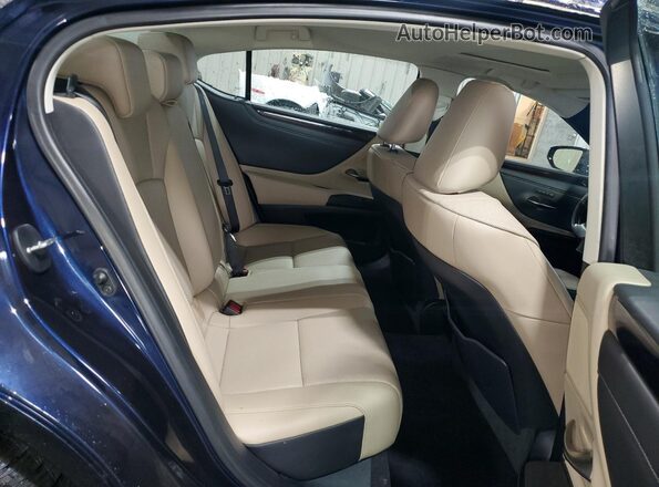 58ADZ1B14MU109860 2021 LEXUS ES Blue Widok tylnych siedzeń