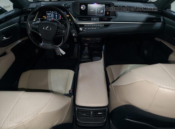 58ADZ1B14MU109860 2021 LEXUS ES Blue Widok deski rozdzielczej