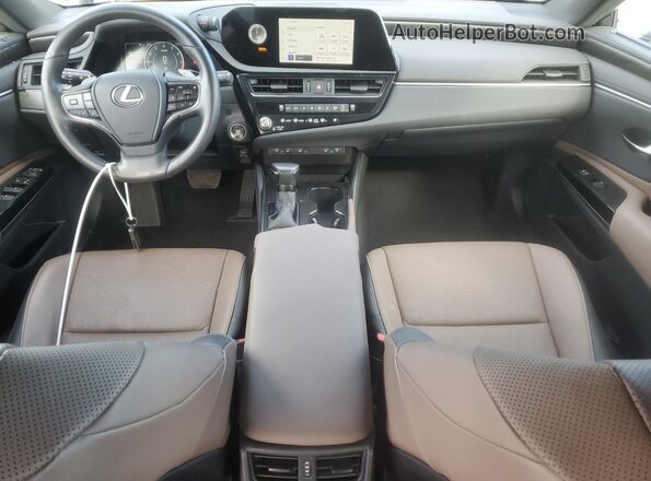 58ADZ1B14PU158433 2023 LEXUS ES Черный Вид панели приборов