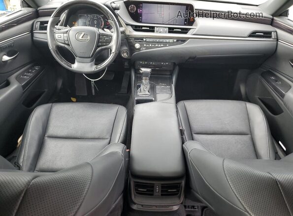 58ADZ1B16MU095394 2021 LEXUS ES Black Widok deski rozdzielczej