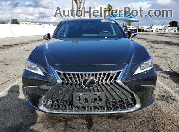 58ADZ1B16NU122448 2022 LEXUS ES Black Front view