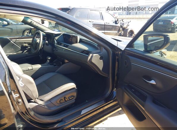 58ADZ1B17LU055310 2020 LEXUS ES 350 Black წინა სალონის ხედი