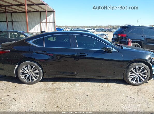 58ADZ1B17LU055310 2020 LEXUS ES 350 Black უკანა სალონის ხედი