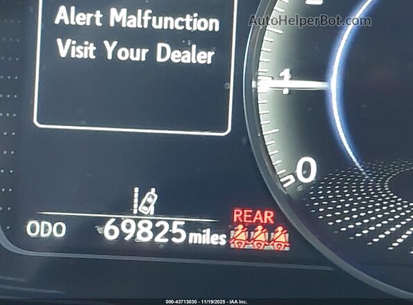 58ADZ1B17LU076237 2020 LEXUS ES 350 Blue 