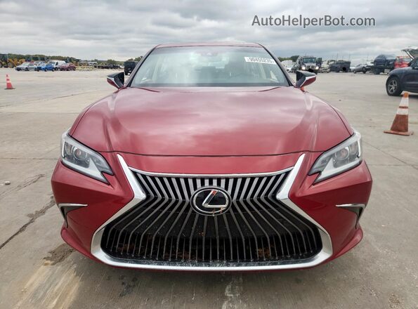 58ADZ1B19LU071914 2020 LEXUS ES Red Vista frontal