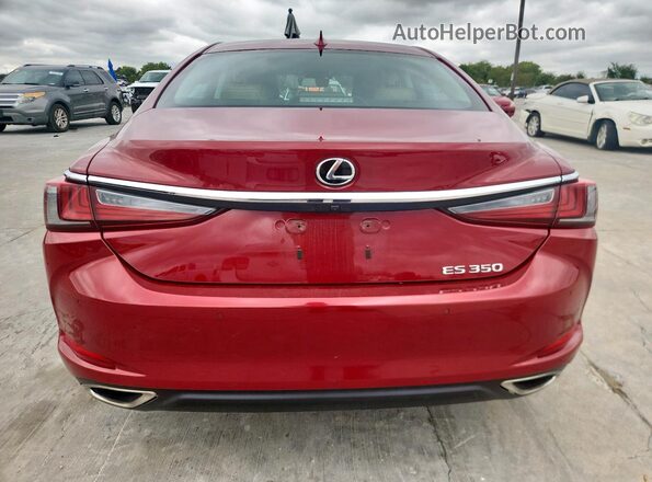 58ADZ1B19LU071914 2020 LEXUS ES Red Vista trasera