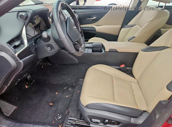 58ADZ1B19LU071914 2020 LEXUS ES Red Vista interior delantera