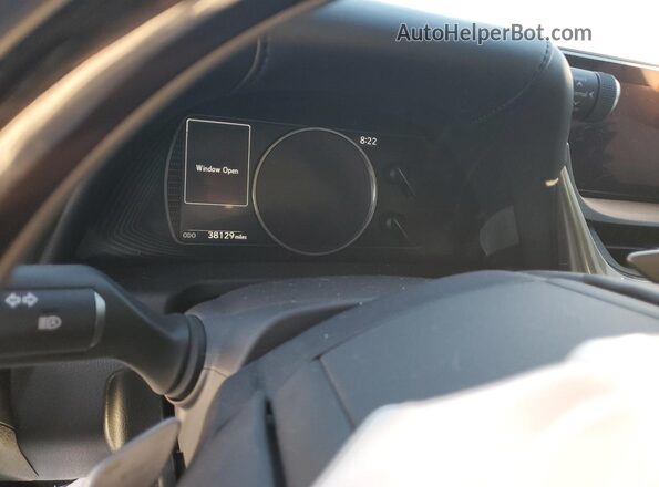 58ADZ1B19LU074912 2020 LEXUS ES Gray Սարքավորումների վահանակի տեսք