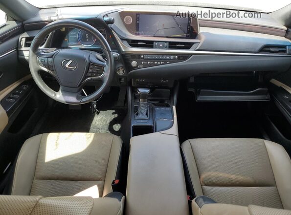58ADZ1B19MU084907 2021 LEXUS ES Silver Vista del salpicadero