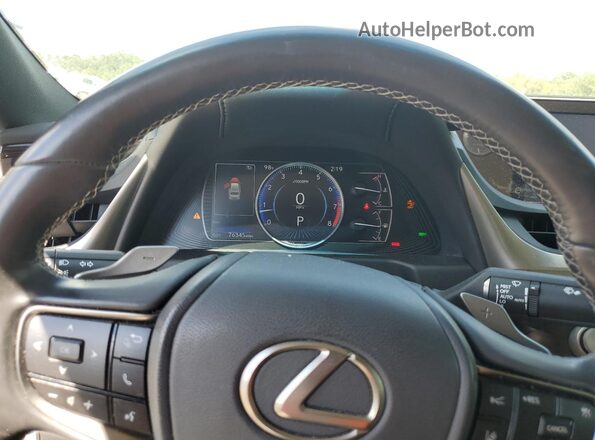 58ADZ1B19MU084907 2021 LEXUS ES Silver Vista del cuadro de instrumentos