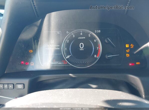 58ADZ1B19MU087743 2021 LEXUS ES 350 Silver Widok tylnych siedzeń