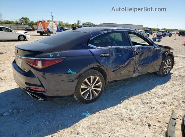 58ADZ1B1XMU098301 2021 LEXUS ES Blue Задня права чверть