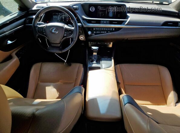 58ADZ1B1XMU098301 2021 LEXUS ES Blue Вид панелі приладів
