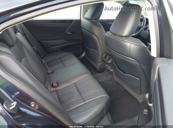 58AEZ1B15LU056914 2020 LEXUS ES 350 Dark Blue Widok naklejki z numerem VIN