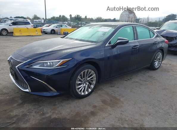 58AEZ1B15LU056914 2020 LEXUS ES 350 Dark Blue Przód lewy